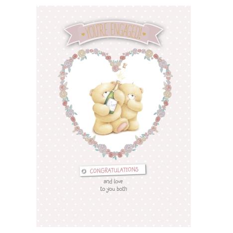 Engagement Congratulations Forever Friends Card